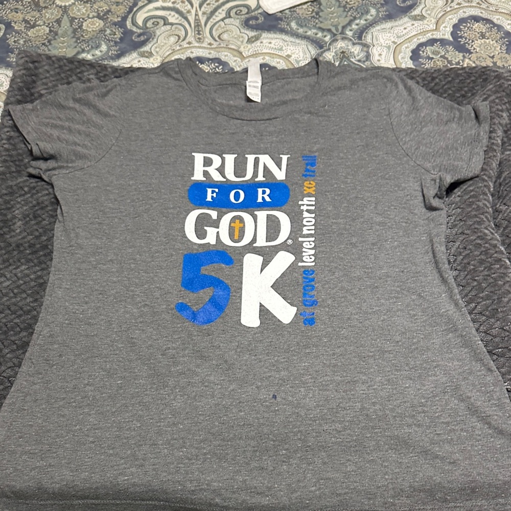 Run for God women’s t shirt Vintage